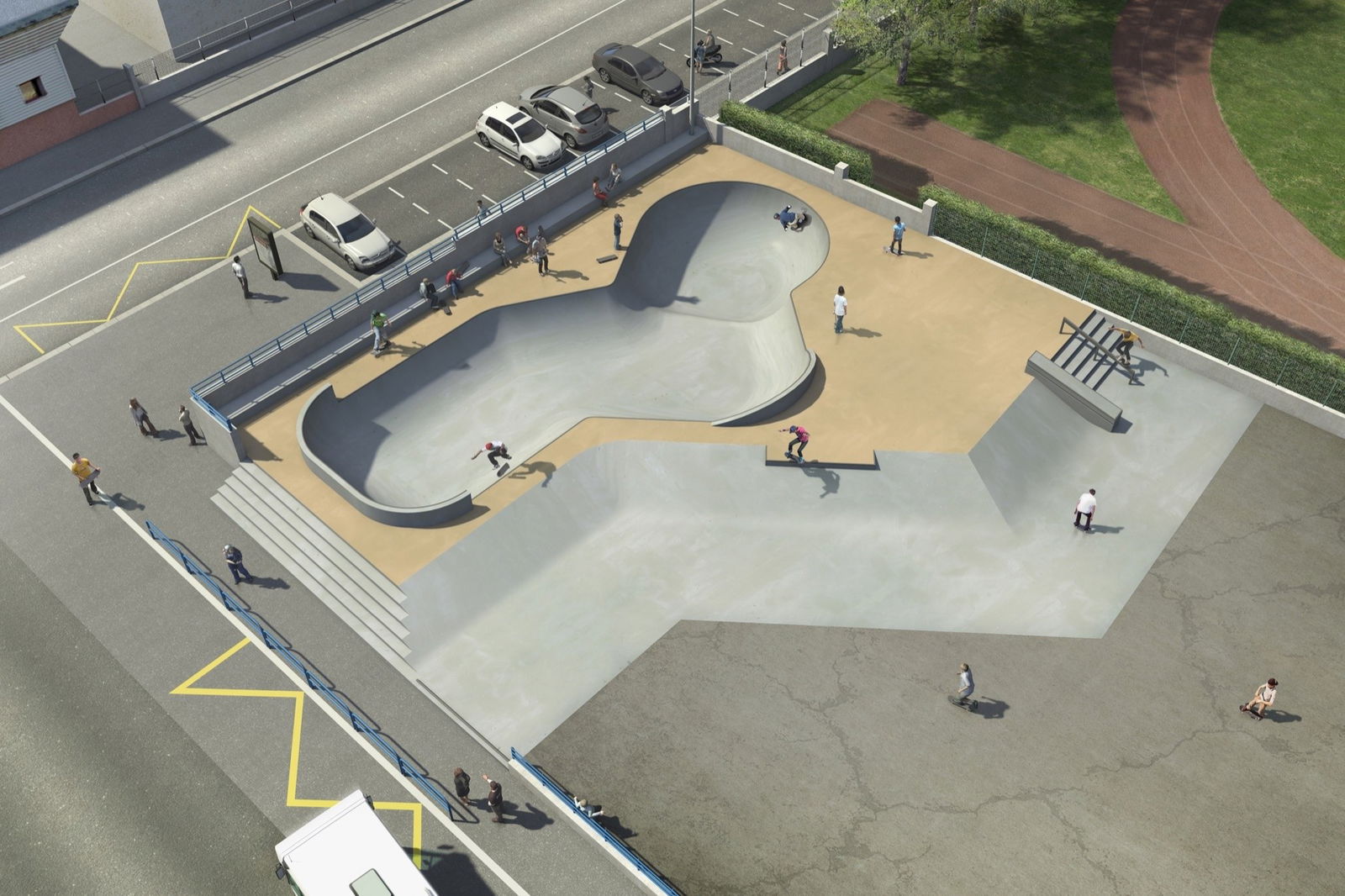 Bourg en Bresse skatepark